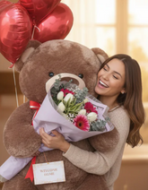 BOUQUET MARCELA + BIGTEDDY