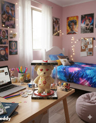 Bukkiteddy Jarrón Artesanal Canción Obsequio Chocoteddys