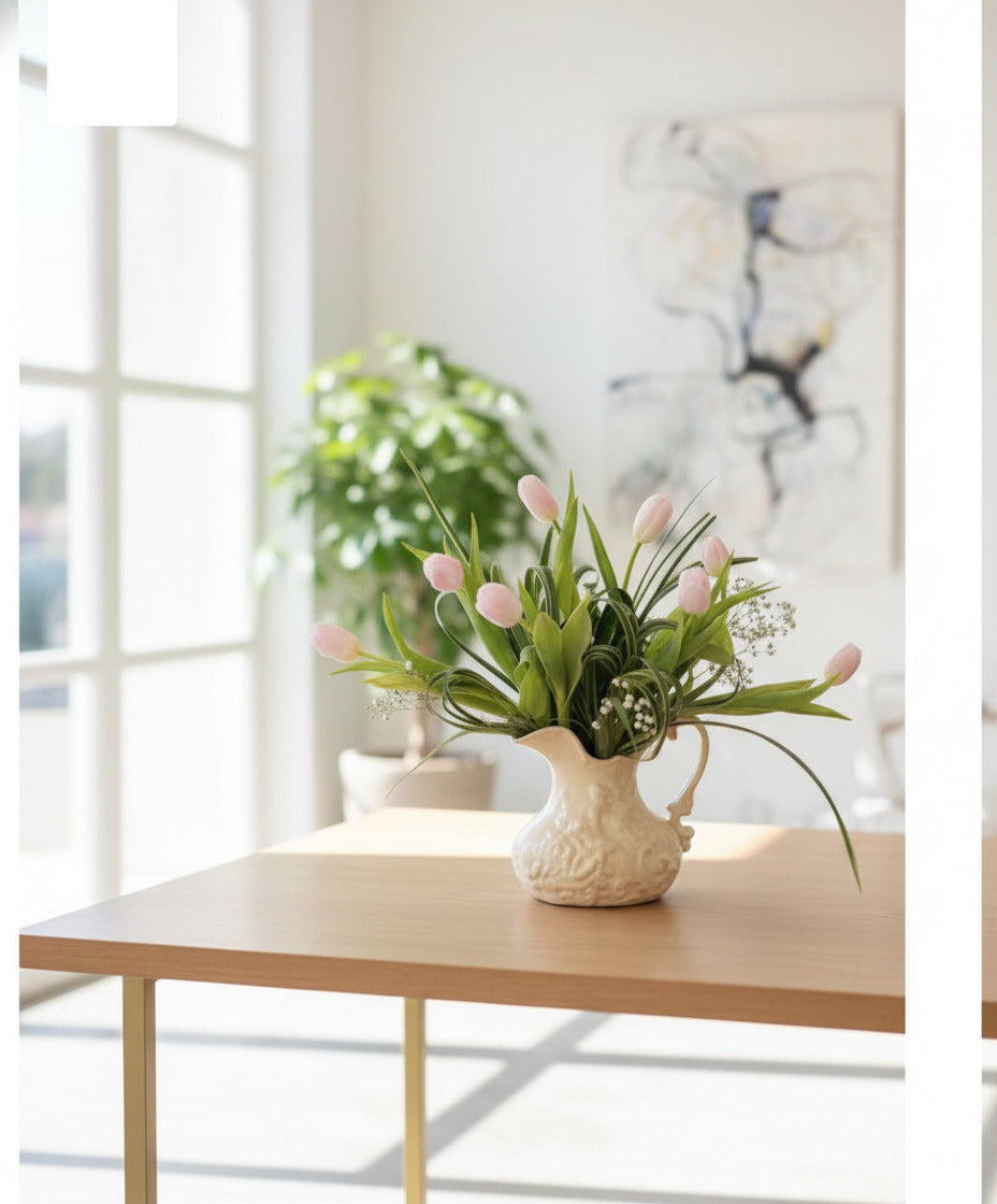 JARRON BARROCO TULIPANES