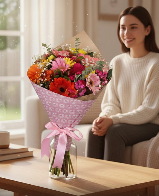 BOUQUET GERBERAS SURTIDAS