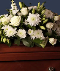 CUBRE FERETRO BLANCA