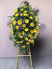 CORONA DE GERBERA