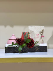 Combo Navideño Jarrón, Café Bukaflor y Ánfora