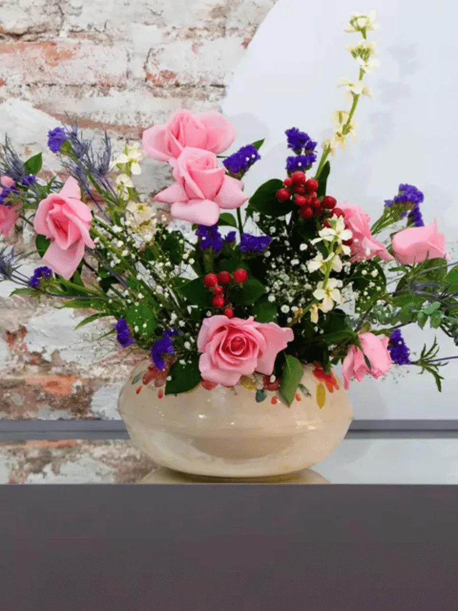 BOMBONA DE ROSAS